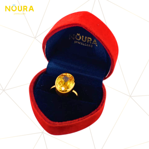 Cincin Batu Permata (Bezel Setting)